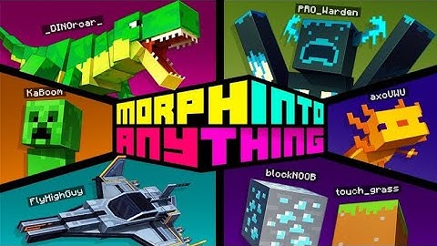 Minecraft Morph into Anything but only Legendary mobs