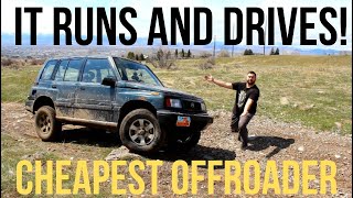I Bought The CHEAPEST Suzuki Sidekick In The USA