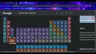 The Periodic Table Song but it's google (Remake)