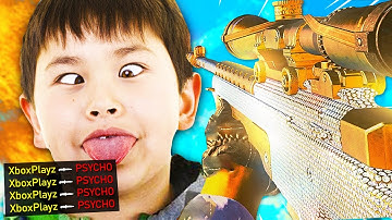 1V1 vs THE CRAZIEST KID EVER on Cold War (Cold War 1v1 Trolling)