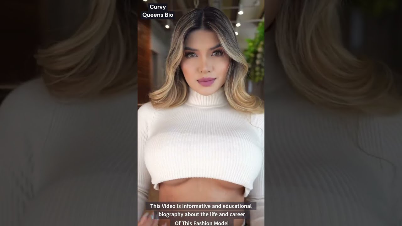 Esmeralda Muñoz 🌟 Plus-Size Curvy Model Redefining Beauty | Inspiring