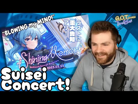 G.O.T Games REACTS to Hoshimachi Suisei┃Shining Memory! (5th Anniversary Concert)