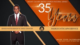 Bishop W. Oshea Granger 35th Pastoral Service Promo
