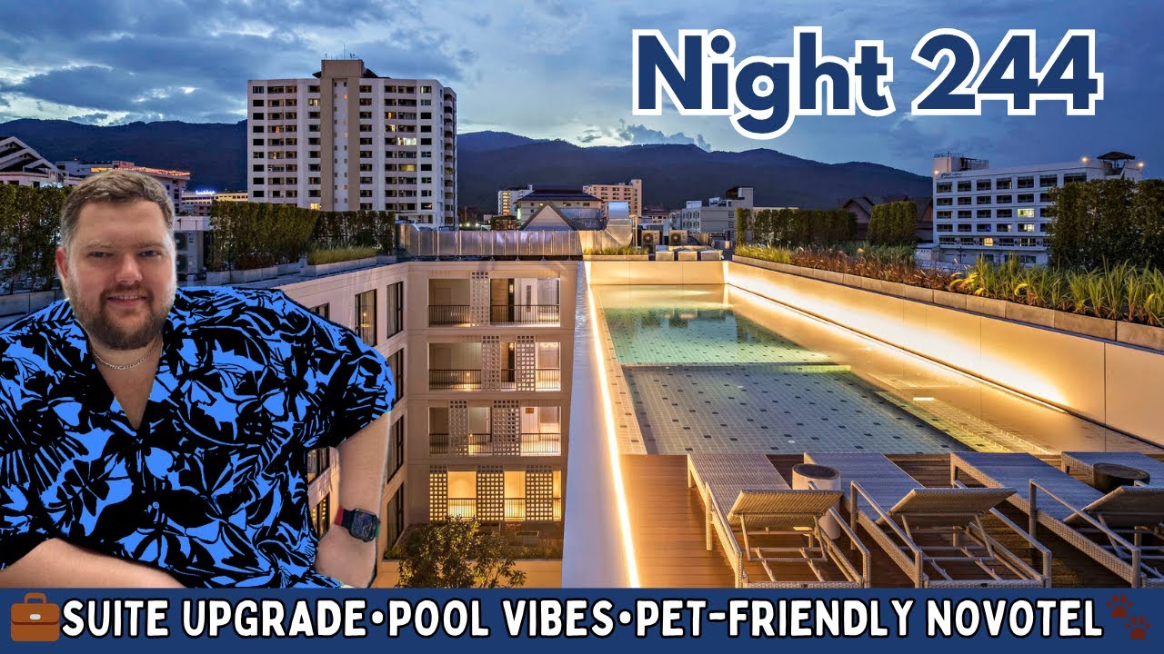 Upgraded to Novotel Chiang Mai’s Best Suite! 🇹🇭 Full Tour + F&B, Pool & Pets | Accor Plus Diamond
