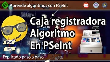 🔷 Algoritmo CAJA REGISTRADORA en PSeInt | Algoritmo Supermercado en PSeInt 💡