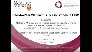 Peer-to-Peer Webinar: Success Stories in EIDM