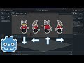 How to Move and Animate a 2D Sprite using AnimationTree in Godot
