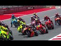 MotoGP, Sprint GP Catalunya (Barcellona), l'incidente Binder - Mir alla prima curva
