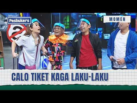 VEGA AMA SAPRI JADI CALO TIKET DI TERMINAL | Momen Kocak Pesbukers 2020 Eps 30 (2/4)