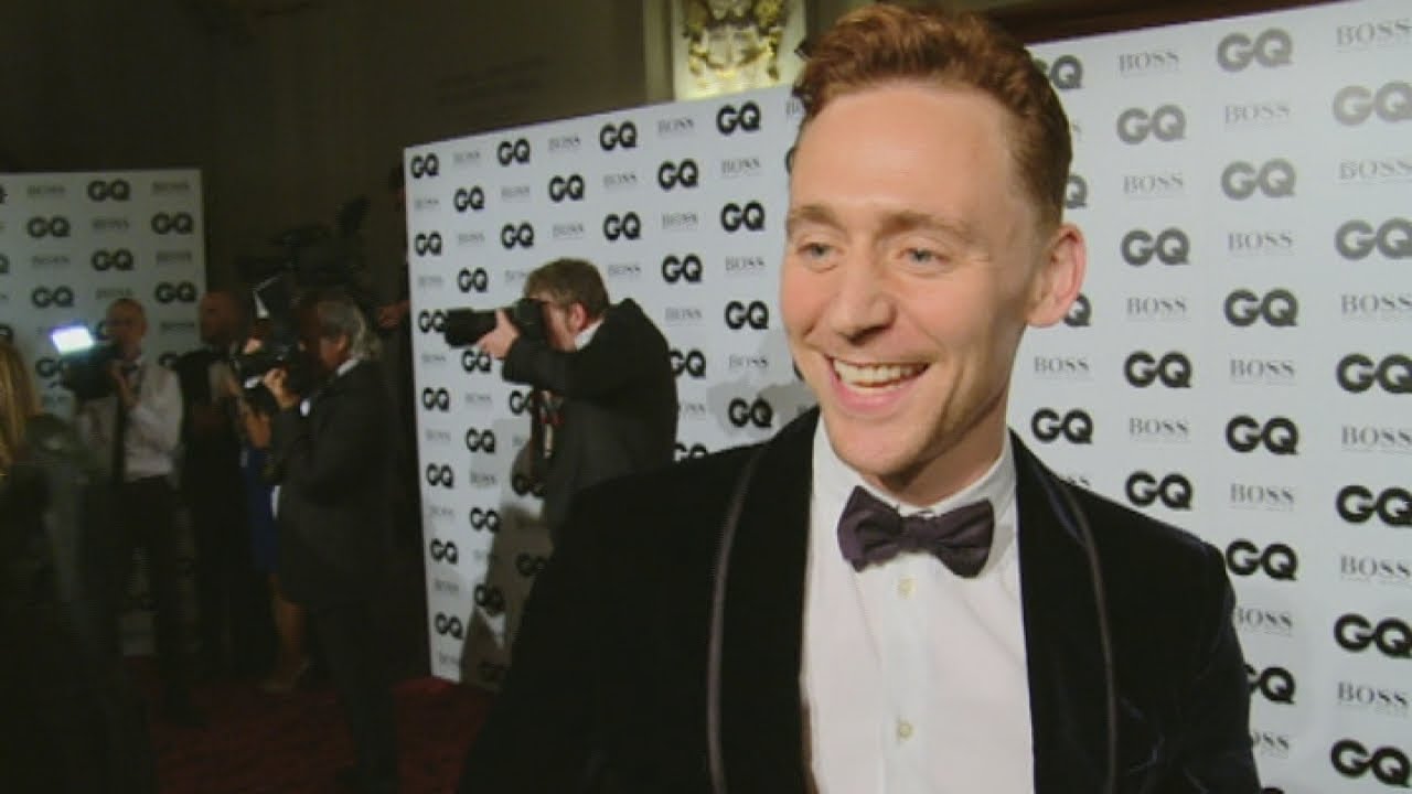 GQ Awards 2013: Tom Hiddleston talks playing Captain Hook and reveals man crush