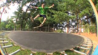 HD Trampboarding (Trampoline Skateboarding)