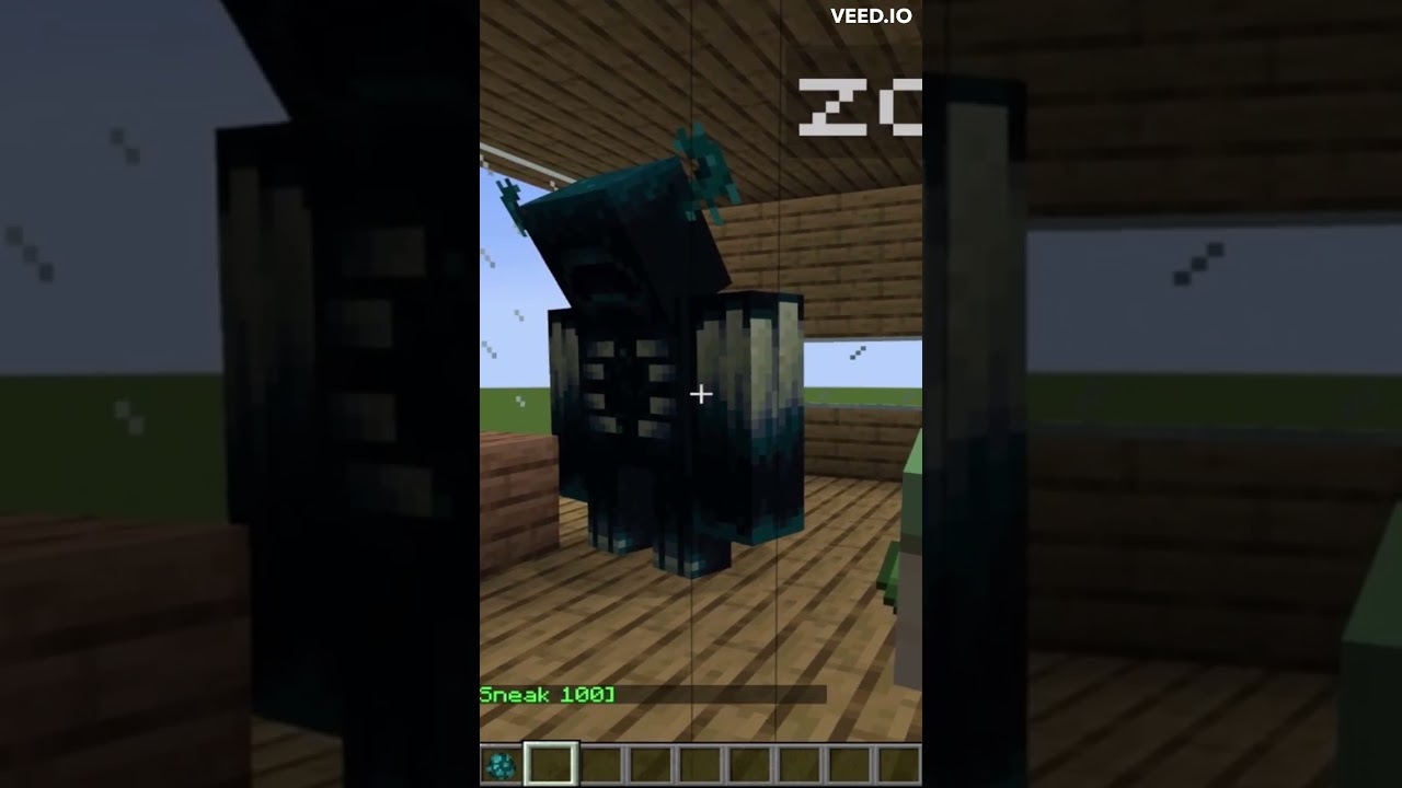 Minecraft Warden Prank!! 