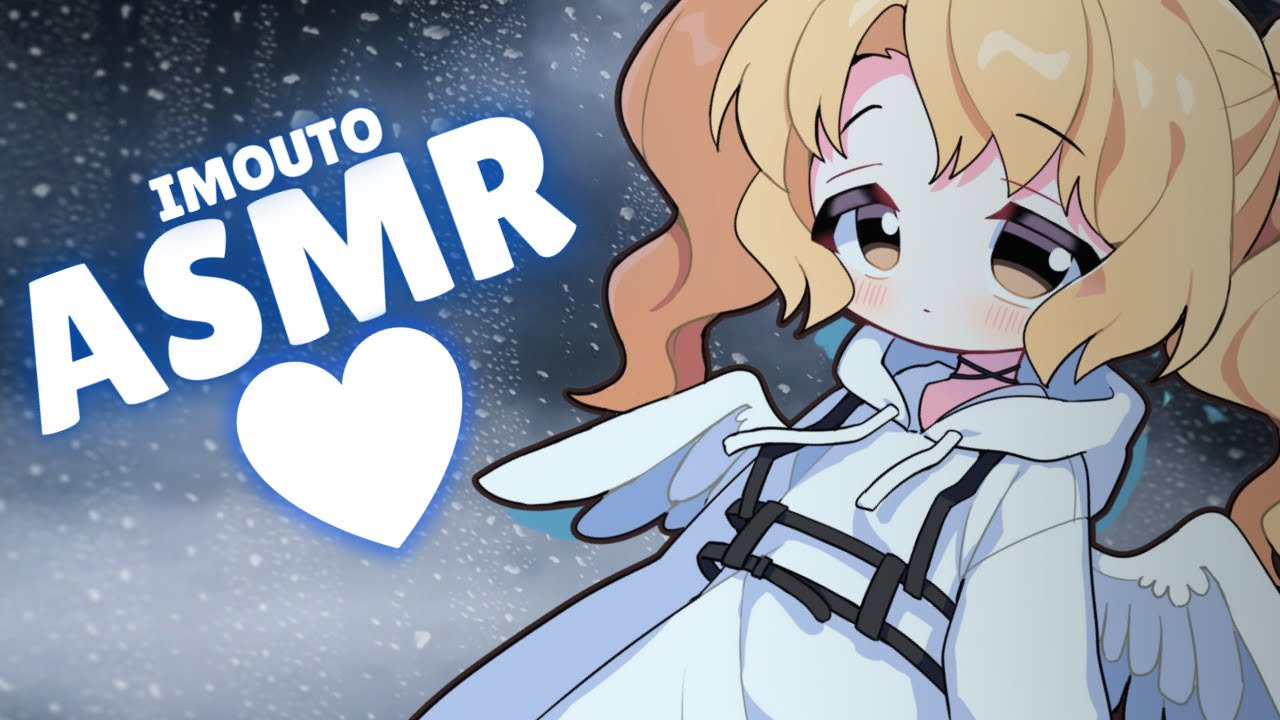 【 ASMR 】Imouto rests your head on her petan... 💓 (Heartbeats/Tummy)