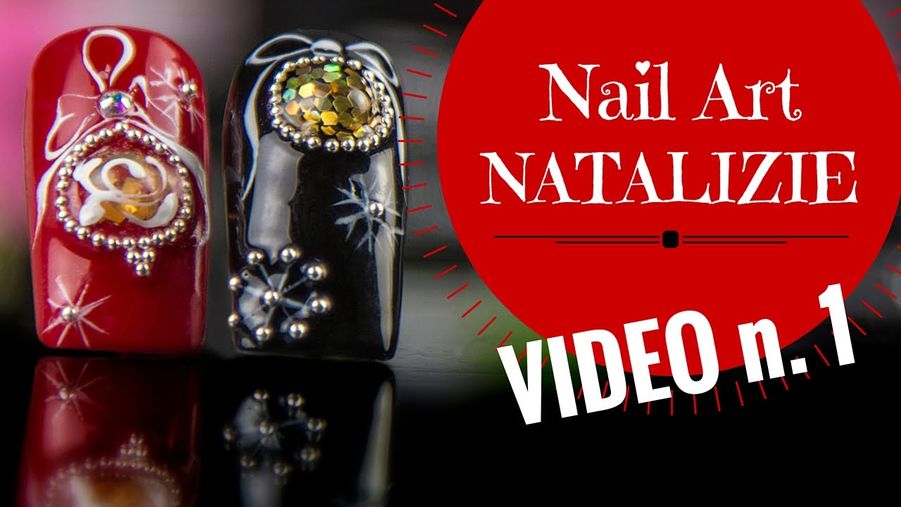 6 facili NailArt in gel Natalizie - video 1
