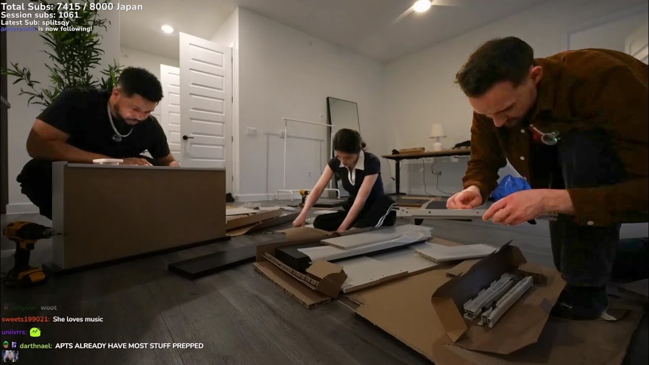 [JAN/11/25] MISTERARTHERVOD  🔴 Building Katchii's apartment ft. Nmplol ItsKatchii 🔴