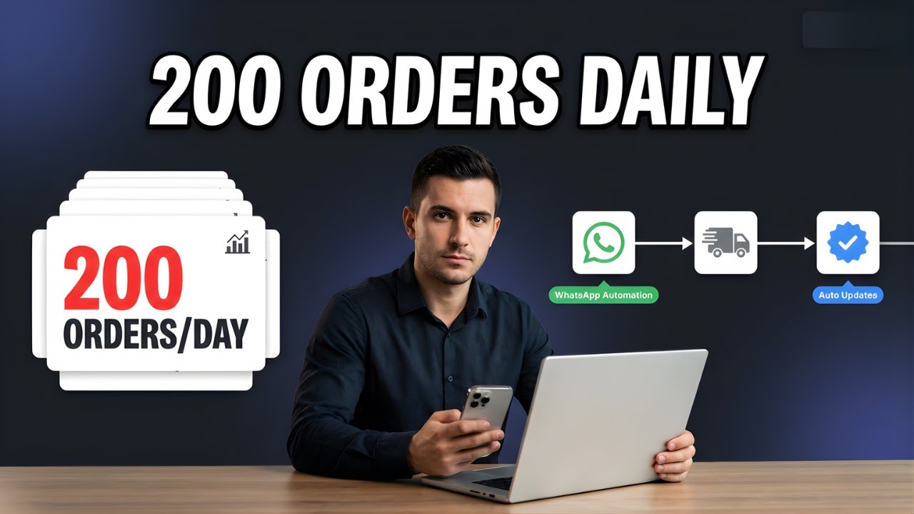 200 to 1000 Orders/Day Workflow (Auto‑Confirmation & Auto‑Shipping)