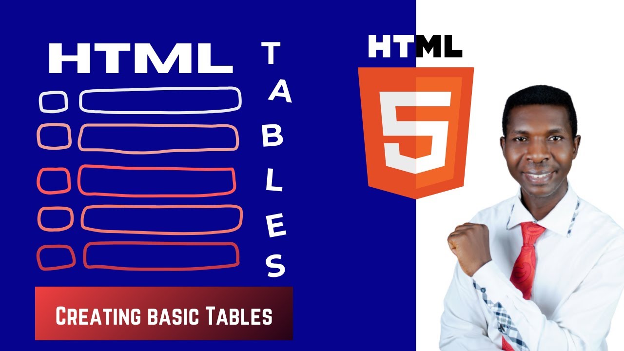 HTML Tables – Create & Style Tables Like a Pro! - YouTube