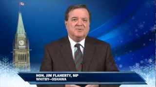 Jim Flaherty's Holiday Greeting