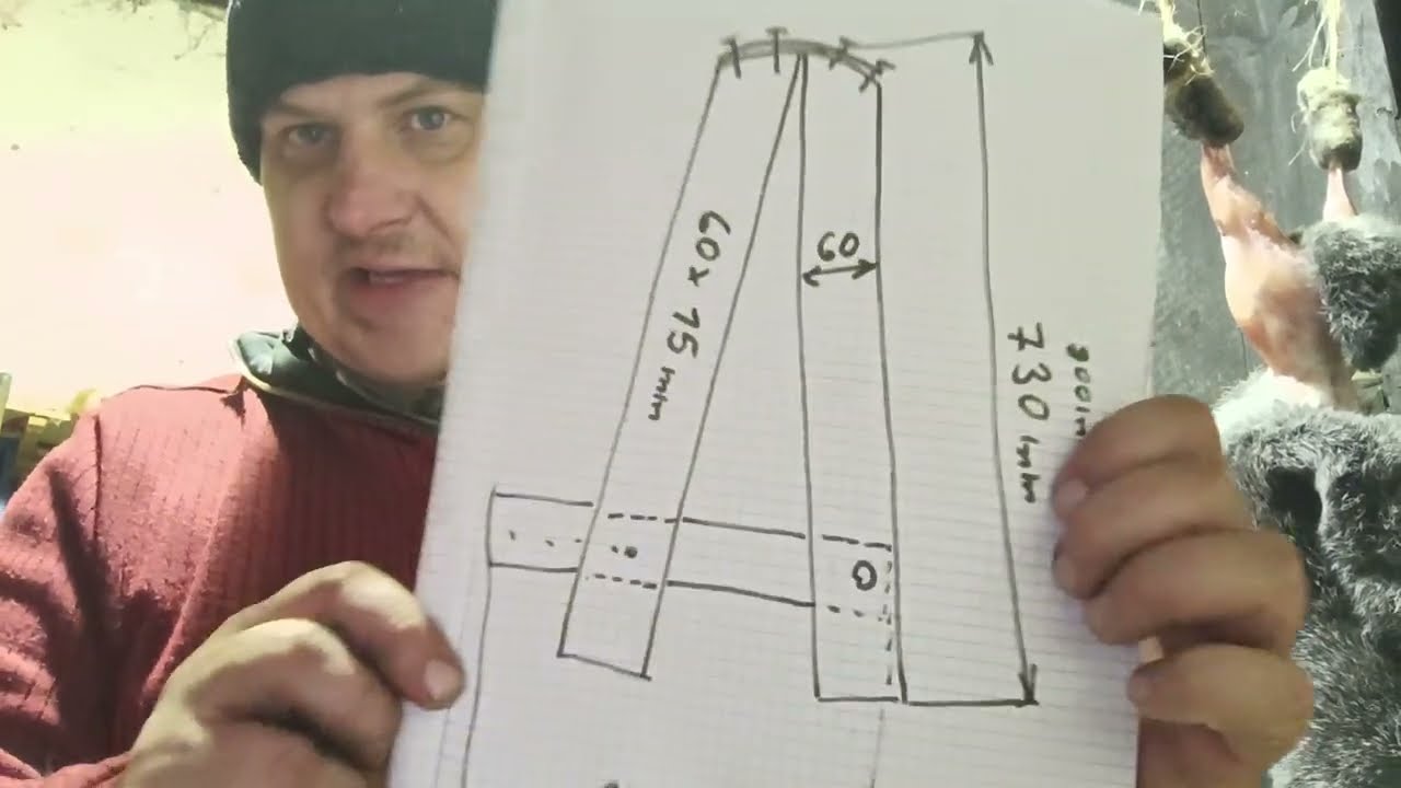 Napínání kožek pro jejich konzervaci sušením.