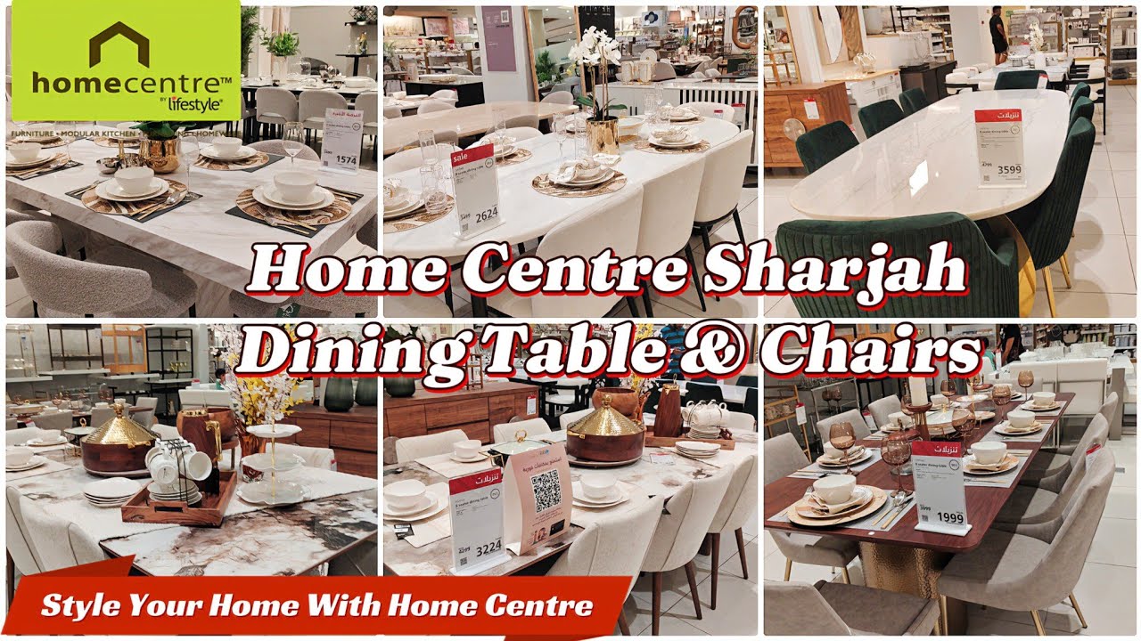 Home Centre Elegant Dining Table & Chair Set | Stylish Top Dining Table & Chair Set for 2025 |