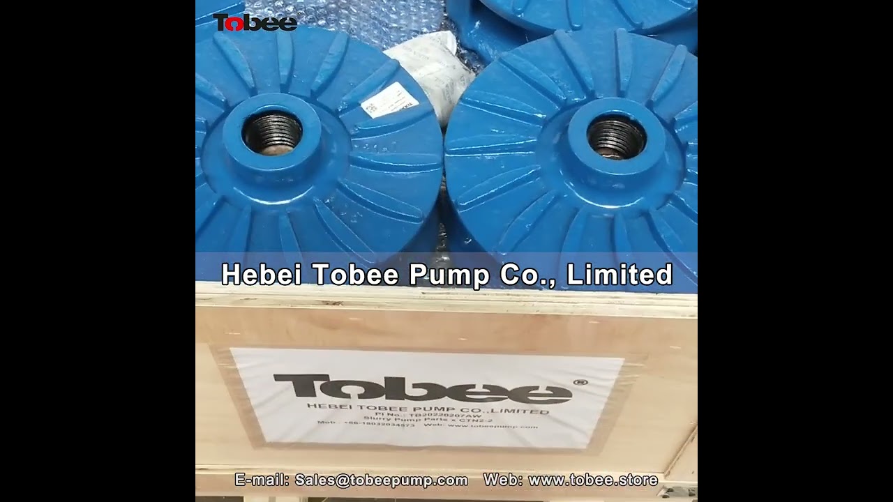 6/4E AH and 4/3D AH slurry sludge pumps D3147 and E4147 impellers