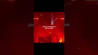 pink guy trying to wake up pink guy @joji #joji #pinkguy #solaris #concert #filthyfrank