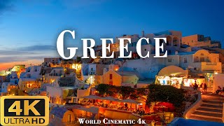 GREECE 4K ULTRA HD [60FPS] - Beautiful Nature Scenes With Inspiring Music - World Cinematic