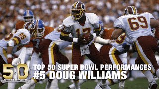 #5: Doug Williams Super Bowl XXII Highlights | Redskins vs. Broncos | Top 50 SB Performances