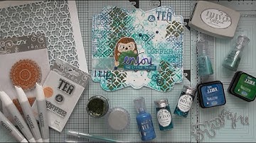 Tonic Memory Book Art Journal - Enjoy the Little Things :D