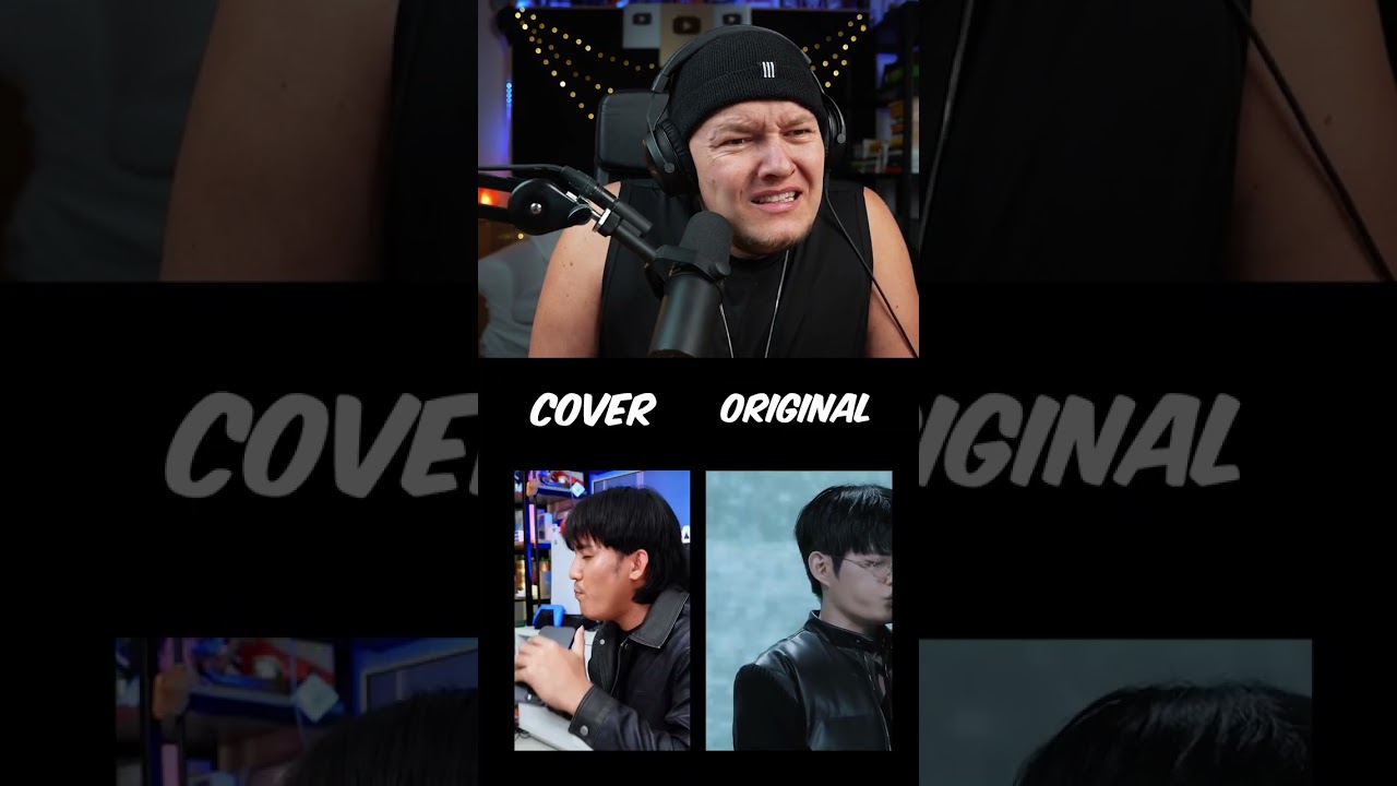 Dopamine 😳 Original vs Cover 😱 #beatbox #tiktok