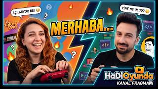 Kaos, Kahkaha ve Bolca Oyun! | Tanışma Videomuz 👋#HaDiOyunda #EşimleOyun #Gaming #KomikAnlar #Vlog