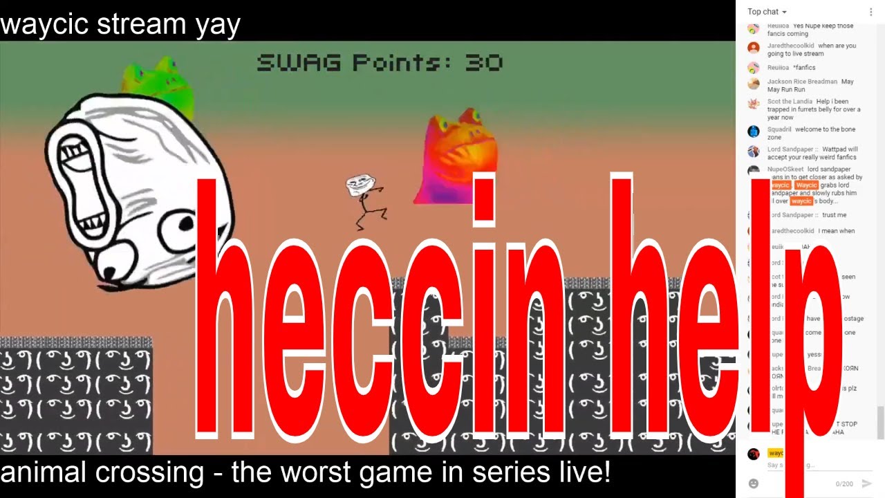 the DANKEST game on the wii u - meme run - stream highlight