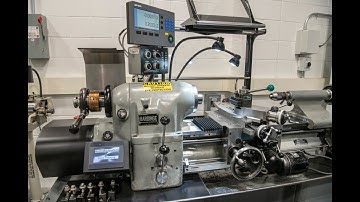 Servo Threading attachment for Hardinge HLV-H with  English threading gearbox  by Babin Machine