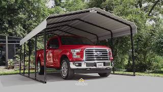 Arrow Carport ACP1208 | Aufbau Video