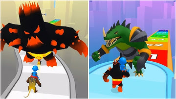 ✅Monster Collect Run All Levels Gameplay Walkthrough