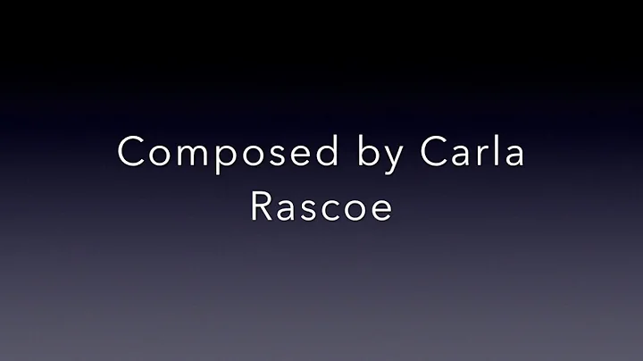 Sound and Feeling | Carla Rascoe,  Composer