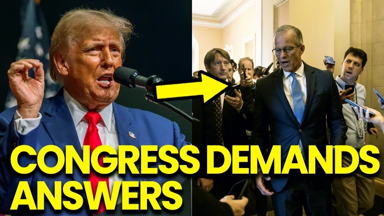 Trump BACKED INTO CORNER as CONGRESS DEMANDS ANSWERS