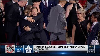 2017 NHL Draft: Toronto Maple Leafs Select Timothy Liljegren