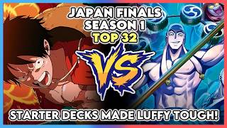 Starter Decks Made Luffy Tough AF! (Japan Season 1 Finals Top 32)