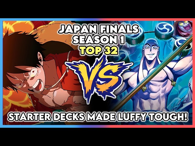 Starter Decks Made Luffy Tough AF! (Japan Season 1 Finals Top 32