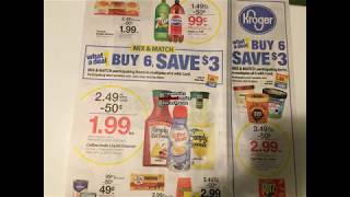 Kroger Weekly Ad Couponing Matchup- NEW MEGA EVENT!- 3/21/18-3/27/18