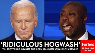 ‘I Want Somone Else In Charge’: Tim Scott Lays Into The Biden Admin Over Spending | 2024 Rewind