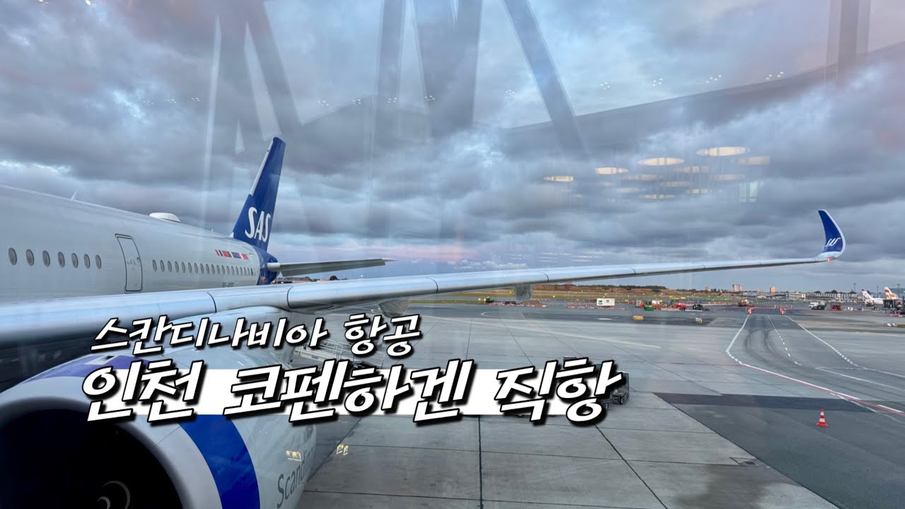 [탑승기] 인천 코펜하겐 직항 스칸디나비아 항공 첫번째 비행기 | 덴마크 여행