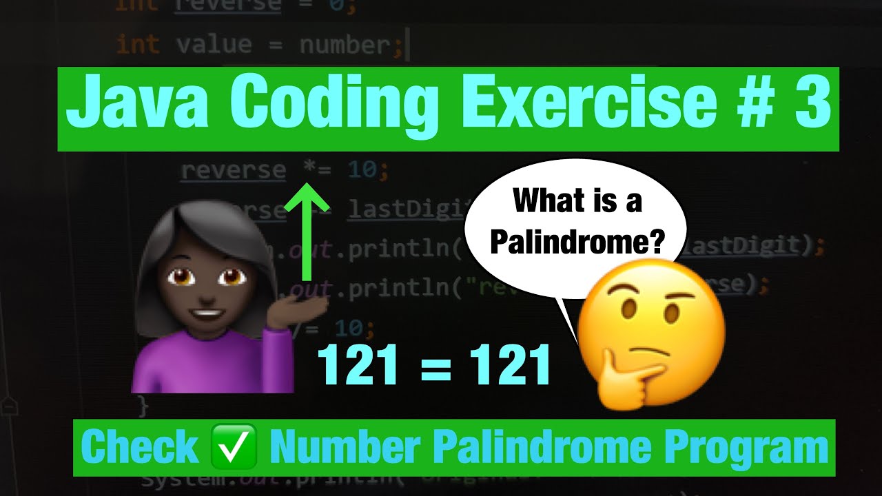 I Tried To Code A Palindrome In Java - YouTube