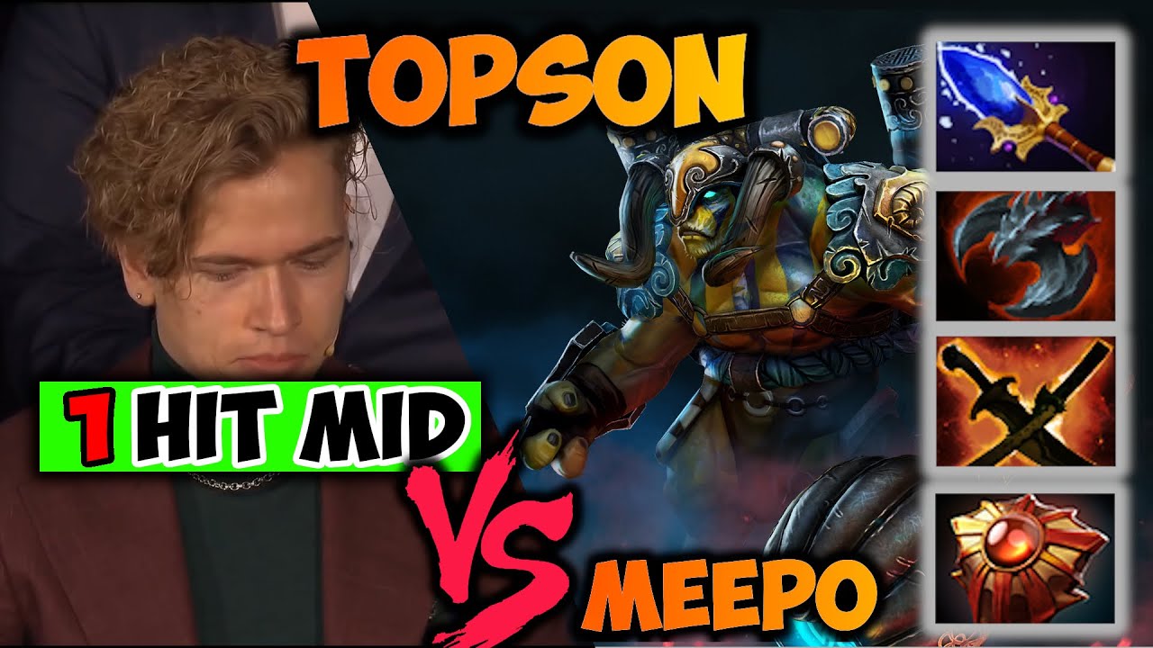 TOPSON New Mid Hero (Fountain Diving Midon and Notail) | Topson Elder Titan Gameplay