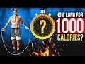 How Long Does It Take To Burn 1000 Calories Jumping Rope?