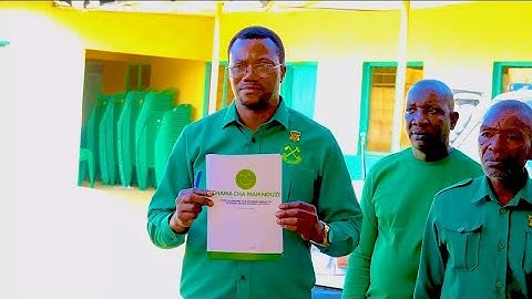"KIU YA WATANZANIA NA WANANCHI YA KUTAKA KUCHUKUA FOMU NIMEIKAMILISHA" MPINA AFUNGUKA