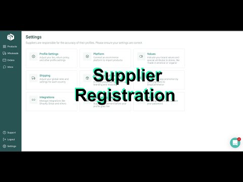 DropCommerce Supplier Registration