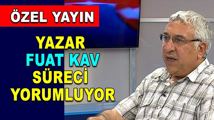 Özel Yayın - Kürt yazar Fuat Kav CANLI yayında süreci yorumluyor - Adem Karacoban