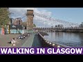 A Sunny Walk In Glasgow By The River Clyde | Scotland